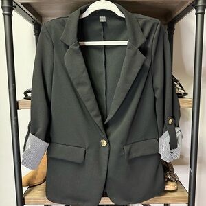 Black Blazer Jacket